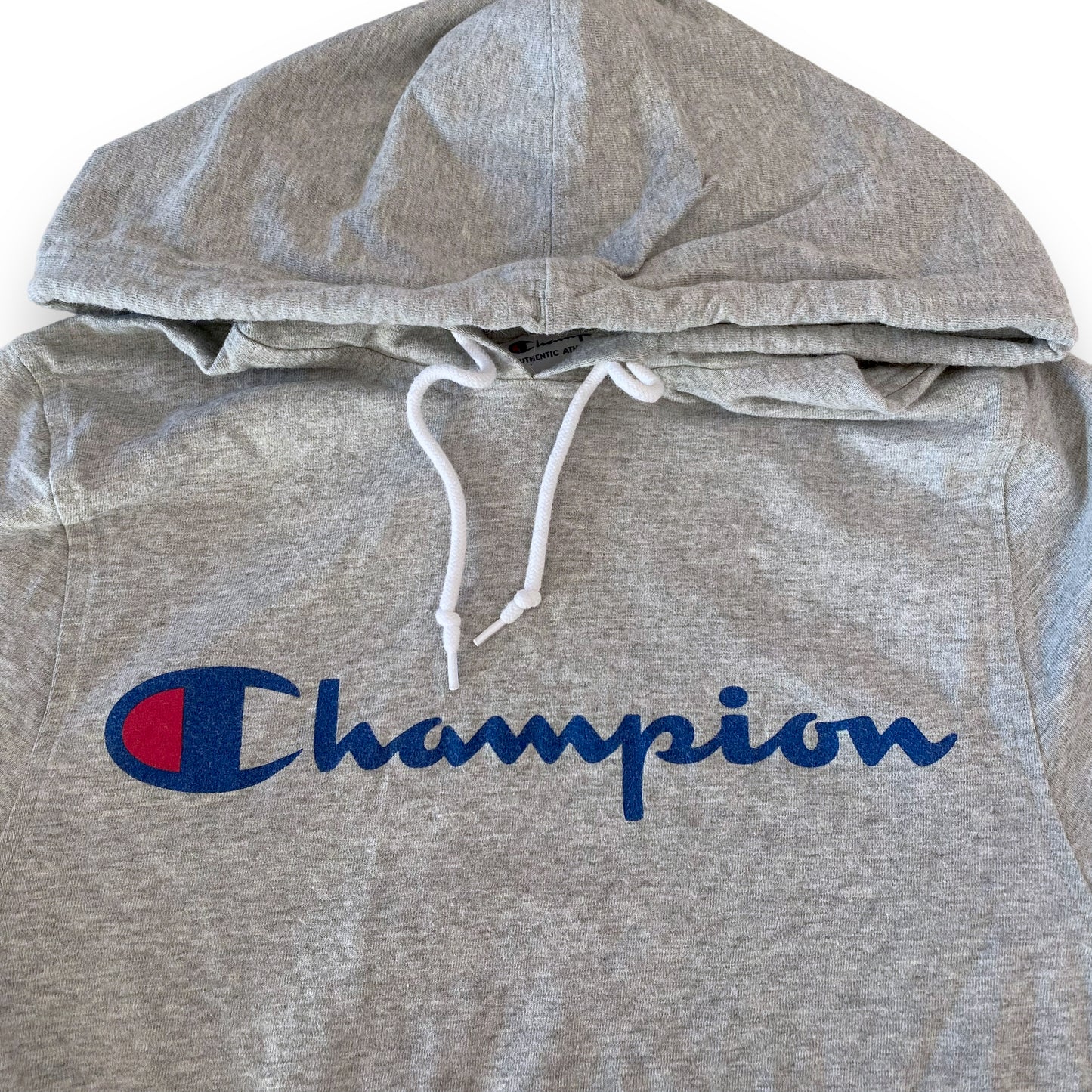 grey hoodie Champion/ Size S
