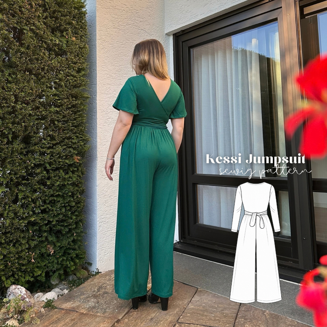 Kessi Jumpsuit Schnittmuster Deutsch
