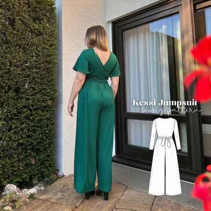 Kessi Jumpsuit Schnittmuster Deutsch