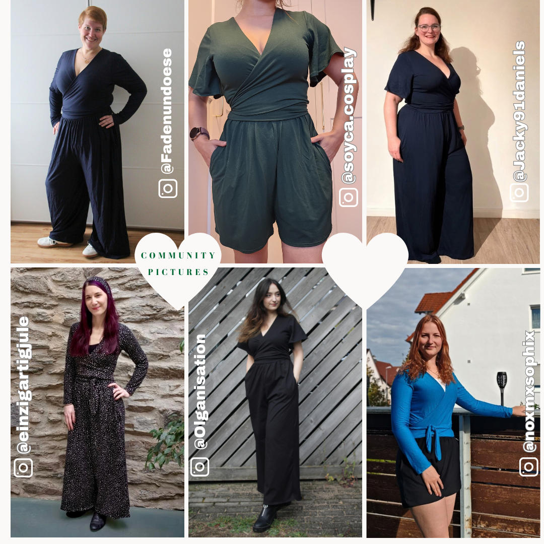 Kessi Jumpsuit Schnittmuster Deutsch