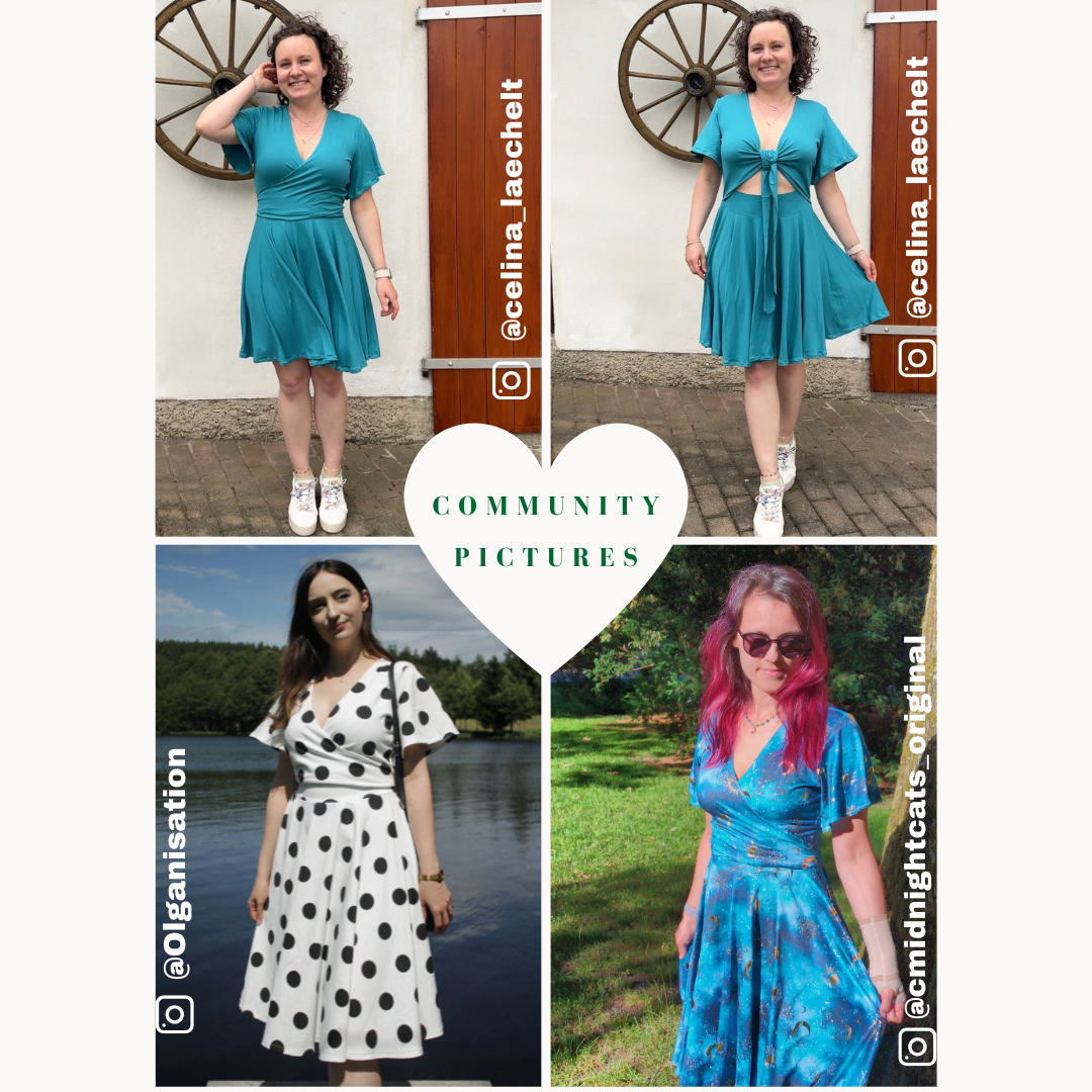 Kessi Kleid Schnittmuster Deutsch