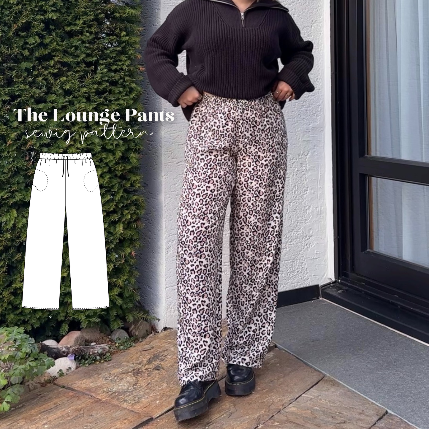 Lounge Hose Schnittmuster Deutsch