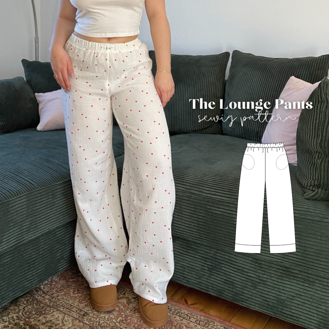 Lounge pants sewingpattern ENGLISH