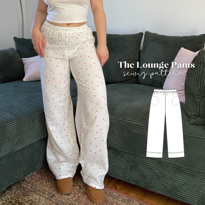 Lounge pants sewingpattern ENGLISH