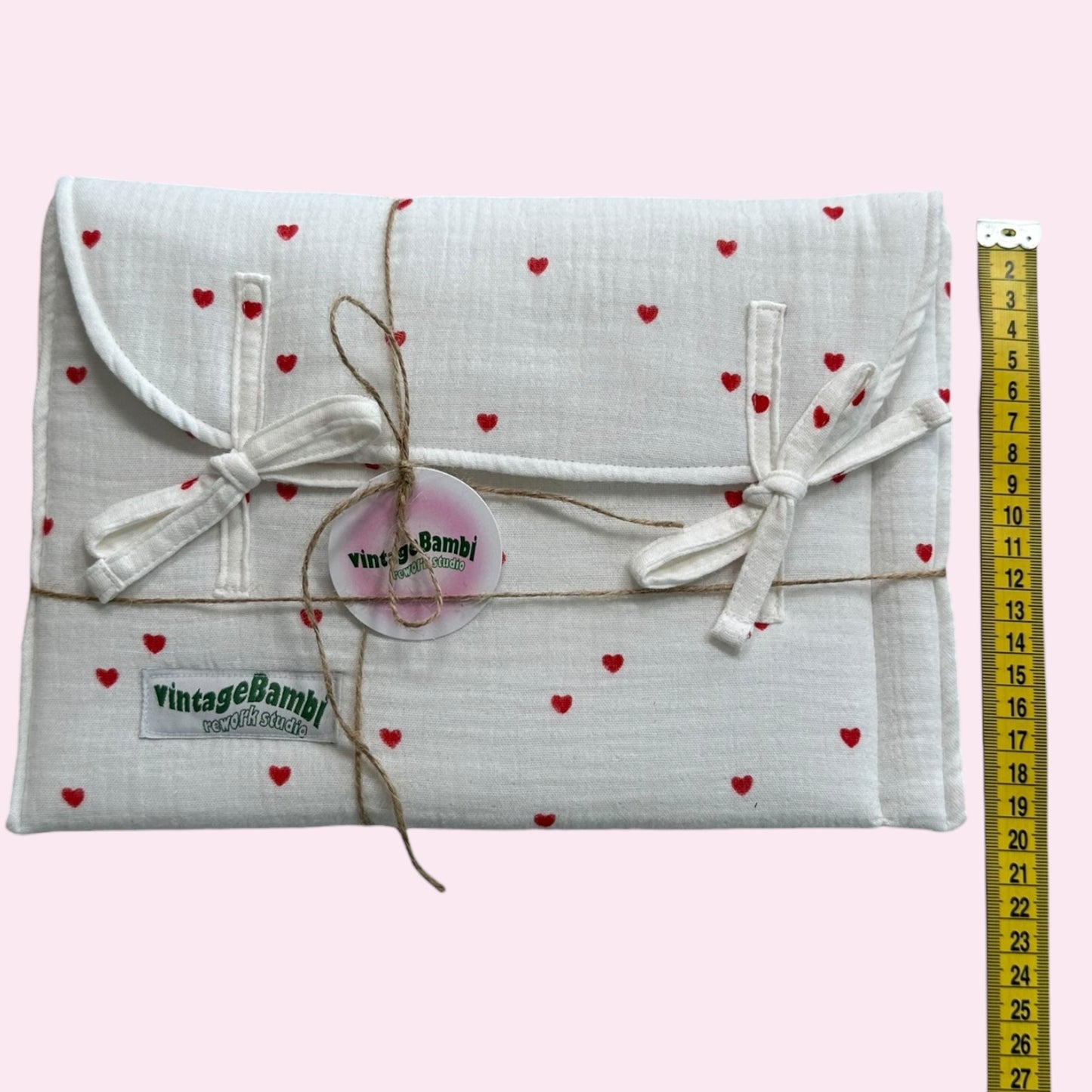 IPad Hülle mit Doppelschleife