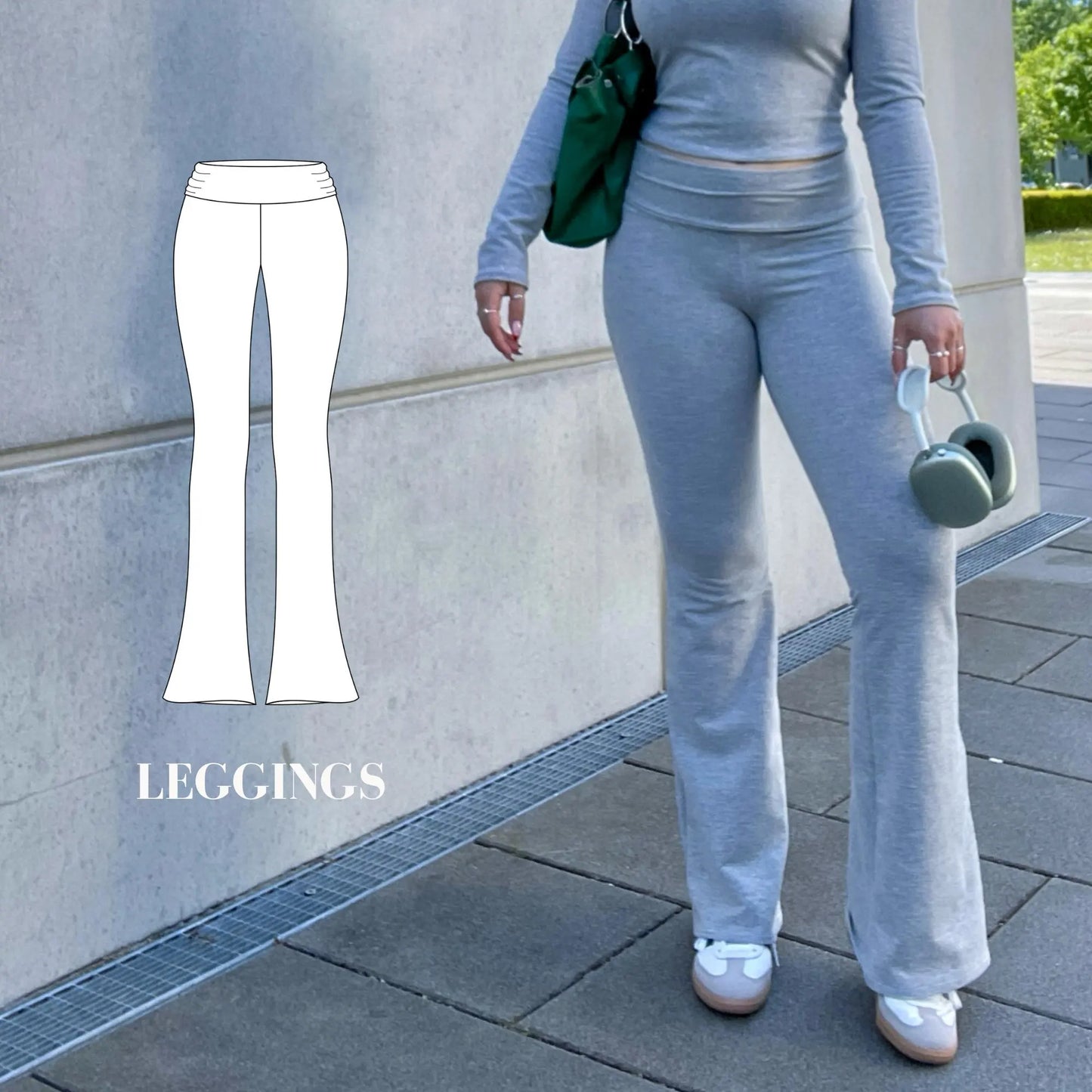 Leggings sewingpattern ENGLISH