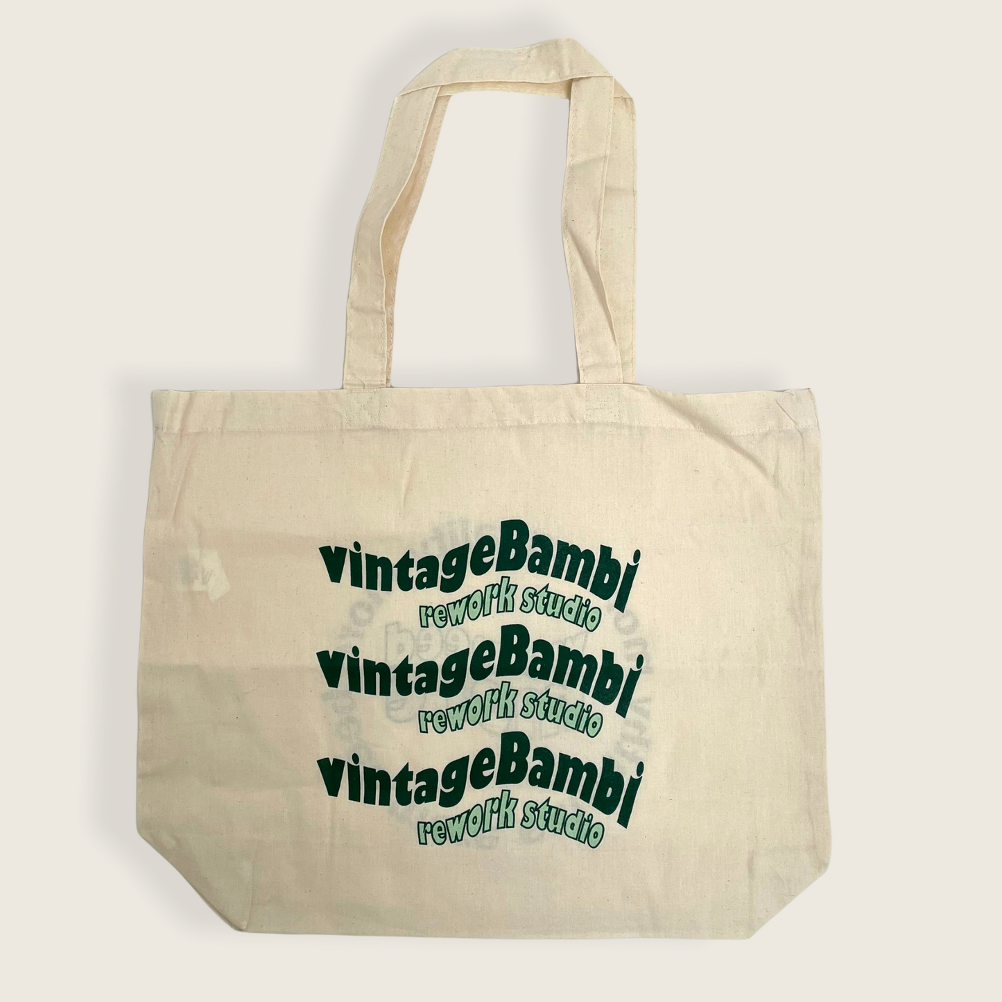 VintageBambi tote bag / extra big
